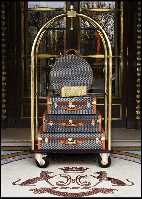 goyard luggage 19th century|Goyard trunks.